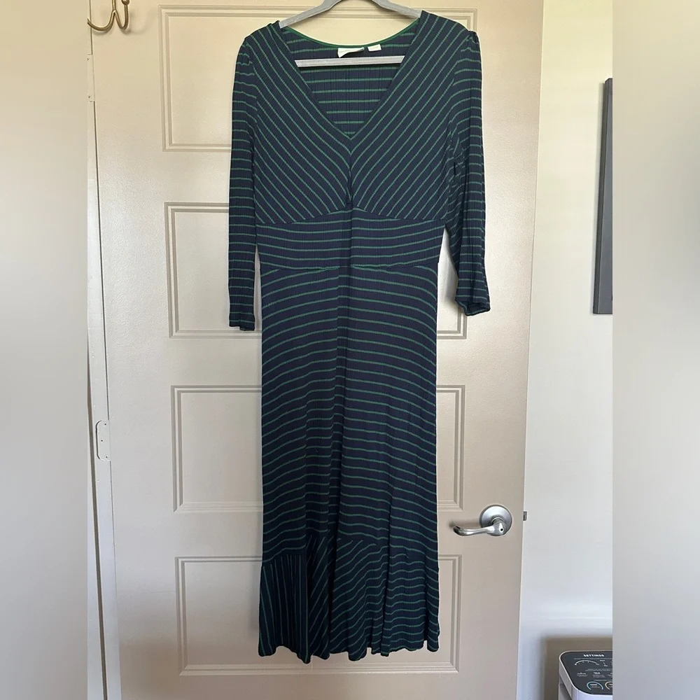 Flores Striped Dress by Maeve For Anthropologie Size XL - Picture 2 of 6